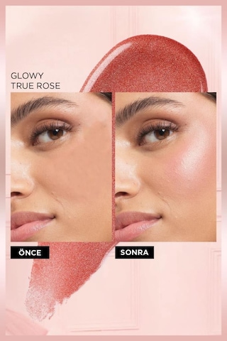 L'Oréal Paris Lumi Blush Likit Allık Glowy True Rose
