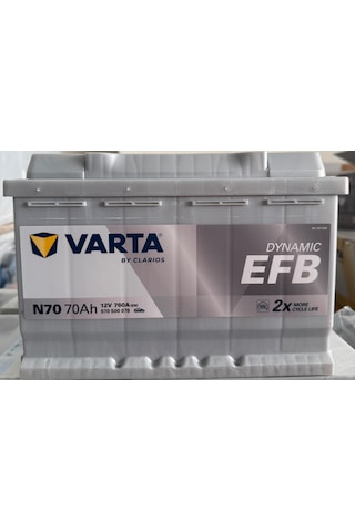 Varta / N70 Efb 70 Amper Start-stop Akü 2025 Tarihli