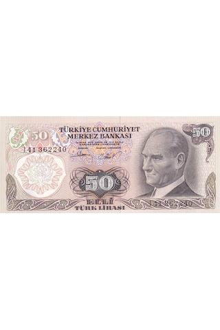6.emisyon 2.tertip 50 Türk Lirası, Çil