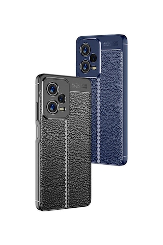 Xiaomi Redmi Note 12 5g Kılıf Deri Tarzı Niss Silikon Case Kapak