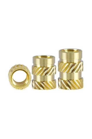 M5x10mm Pirinç Insert Somun 3d Baskı Uyumlu