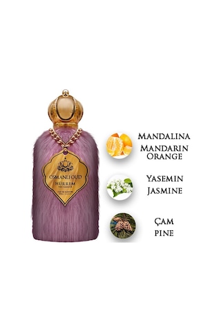 Osmanlı Oud 9881 Sultans Hürrem Kadın Parfüm EDP 100 ML + Saç Spreyi + Sprey Deodorant + Vücut Spreyi