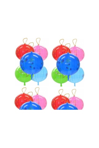 Yüksek Kalite 100 Adet Lastikli Balon 33 Cm Balon Baskılı Balon İtalyan Malı Rgb Punch Balloon Renkli