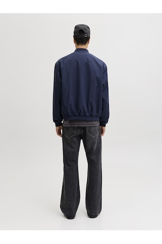 Jack & Jones Erkek Beyzbol Yaka Bomber Ceket - Charge - 12268608 Navy Blazer