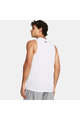 Under Armour Tech Tank Erkek Atlet 1382795-100 Beyaz