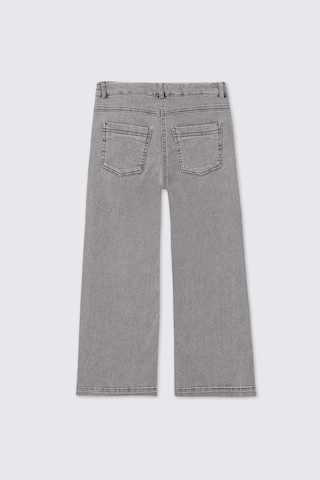 Panço Kız Çocuk Gri Kot Pantolon 2621GK04007