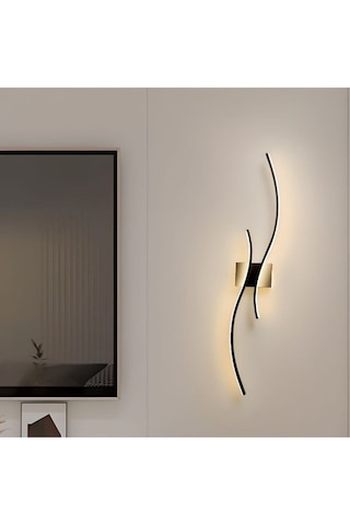 Kıvrım Kıvrım Model Led Beyaz Işık Ultra Power Led Avize X