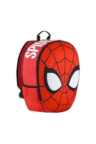 Spider-Man Neva Headotto 41295 Kabartmalı İlkokul Sırt Çantası Kırmızı