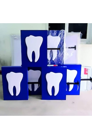 Diş Tabelası 70X50 Cm Işıklı