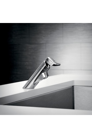 Moen Ticari M-press Krom Tek Montajlı Banyo Bataryası, 0,5-gpm, 8 Diğer