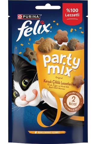 Felix Party Mix Karışık Kedi Ödül Maması Tanışma Seti 4'lü