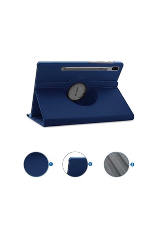 Prolysus Samsung Galaxy Uyumlu Tab S8 Ultra Sm-x900 Kılıf Dönerli Standlı Tablet Kılıfı