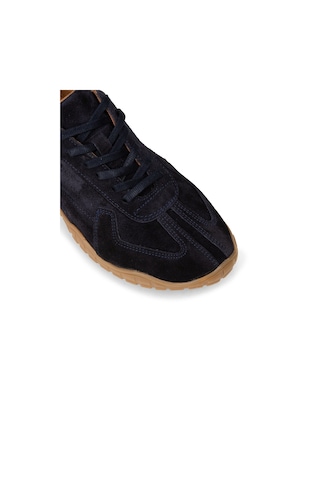 Deery Kadın Hakiki Süet Lacivert Spor Ayakkabı - M5102zlcvc01