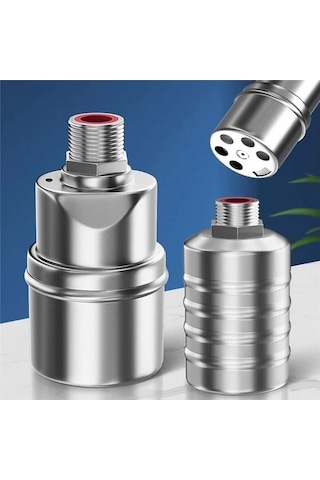 Tongxida Bosphorusboutique Vana Tam Şamandıra Paslanmaz Otomatik Küresel Kontrolör Gümüş Çelik B 304 Lb Çok Renkli/ Çok Renkli