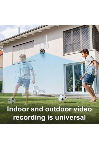 Hombey Beyaz Kablosuz 1080p A13 Güvenlik Kamerası - Hareket Algılama, Ir Gece Görüşü, İki Yönlü Konuşma, Uygulama Kontrolü, Usb Besleme