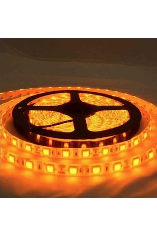 Kcl005ambr Iç Mekan Şerit Led Amber 5 Metre Dg Light Siyah