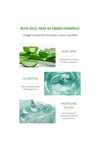Bioaqua Aloe vera Yatıştırıcı Nemlendirici "Instant Cure"