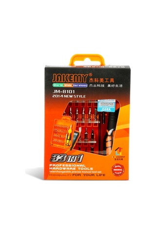 Jakemy Jm-8101 33 Parça Tornavida Takımı Seti