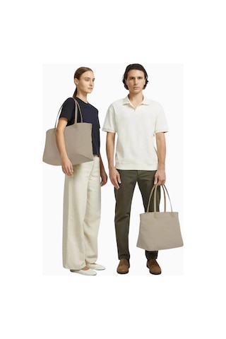 Lojel Semo Tote Bag Deri Askılı Omuz Çantası Bej