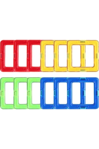 Magformers Mıknatıslı Square Set - 12 Parça