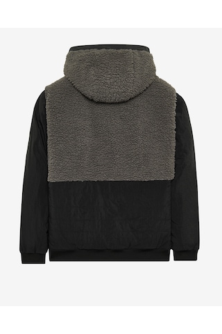 Skechers M Outdoor Fleece Reversible Full Zip Sherpa Erkek Antrasit Mont S242252-003 Antrasit