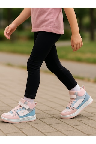Multicolor Kız Çocuk Sneaker Spor Ayakkabı Pembe