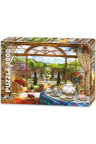 Star Puzzle 1000 Parça Kış Bahçesi Puzzle