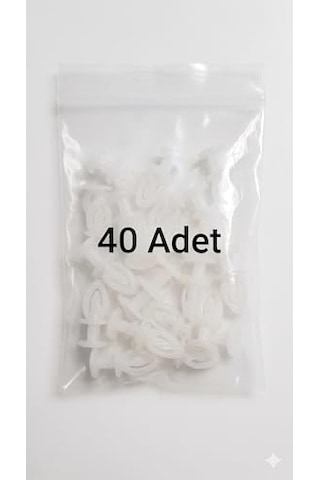 Tr Dekoratif Perde Ve Perde Askısı 2'li Set Koyu Gri Gunmetal Diğer