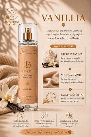 Vanıllıa Vücut Spreyi 200 Ml