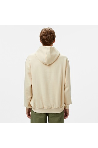 Karl Kani Small Signature Essential Os Erkek Krem Hoodie Düz Km-hd021-023 5695474