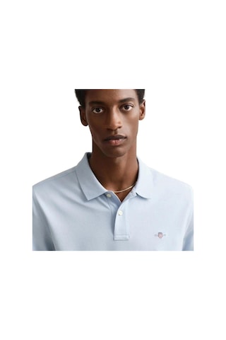 Gant Erkek Mavi Regular Fit Logolu Polo Yaka T-shirt 2210.457-14864