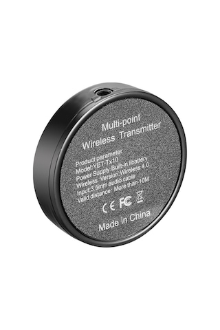 Symbee Bluetooth Csr4.0 Verici, İki Bluetooth Cihaz Ve Kulaklık Desteğiyle Kablosuz Ses Aktarıcı