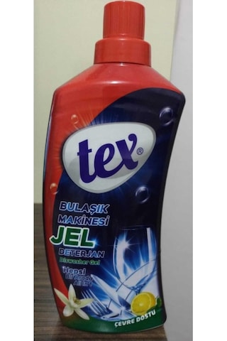 Tex Bulaşık Makinesi Deterjanı Jel Hepsi Bir Arada 1 L