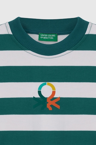 United Colors Of Benetton Erkek Çocuk Sweat Bntb23297 Yeşil Çizgili Yeşil Çizgili