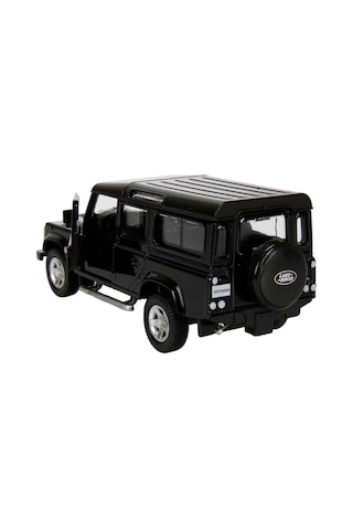 1:32 Rmz City Jeep Serisi Die Cast Çek Bırak Model Araba - Siyah Land Rover Defender