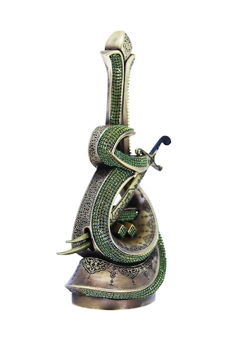 Nakkaş İsmi Ali Boytu Orta Boy Antik Sarı Sarı