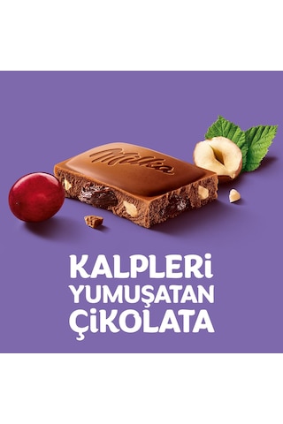 Milka Fındıklı & Üzümlü Tablet Çikolata 80g - 6 Adet