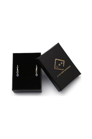 Damla Taşlı Sallantılı Altın Küpe Kp0004 N11.9158