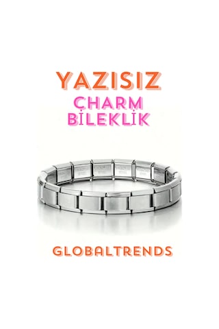 İtalyan Charm Bileklik Gümüş