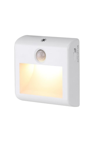 Vkemall 2 Adet Led Hareket Sensörlü Gece Lambası - Koridor, Merdiven Ve Zemin Işığı - Otomatik Tetiklemeli, Göz Korumalı Ve Enerji Tasarruflu Avrupa Standartı Beyaz