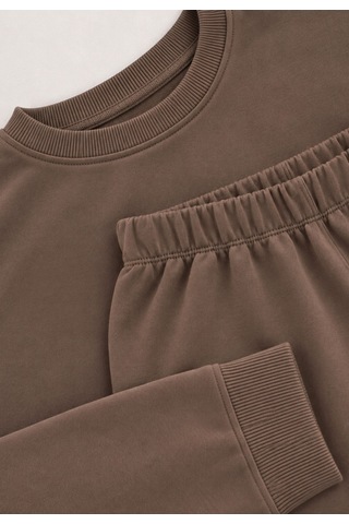 Cigit Sweatshirt Takım 8-12 Yaş Vizon
