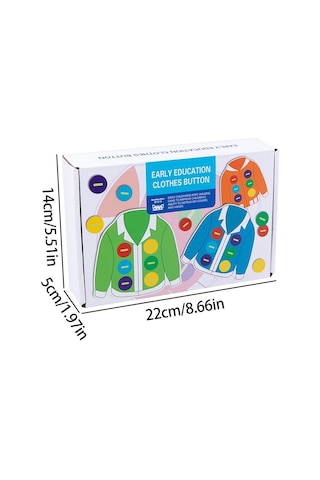 Ahşap Bağcık Oyuncağı - Temel Becerileri Öğrenmek İçin Dikiş Kartları, Bağcık Kartları, Pratik Becerileri Geliştirmek İçin Giysi Bağlamayı Öğrenme, Egzersiz