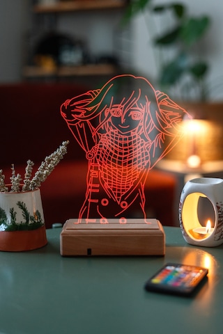 Modiwa Design Anime Kokichi Oma Danganronpa 16 Renk Gece Lambası