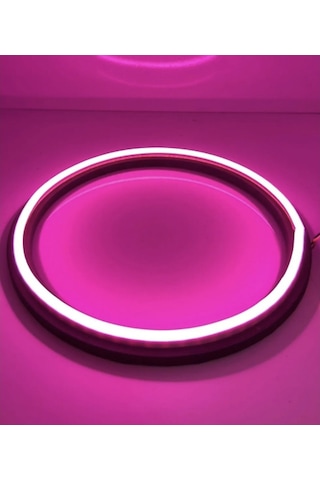 6 9 Oval Neon Led Midrange Kasnağı Pembe 1 Çift
