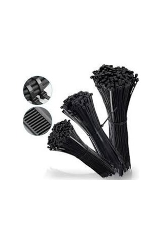 Tork Kablo Bağı Cırt Kelepçe 2,5mmx100mm Siyah 100 'lü Paket