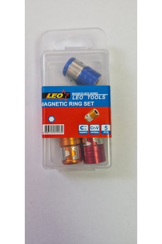 Leo 5 Adet Bits Güçlü Mıknatıslı Adaptör