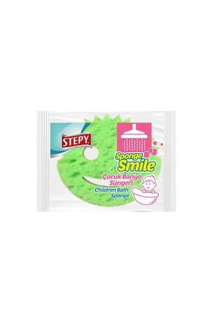 Stepy Sponge Smile Çocuk Banyo Süngeri