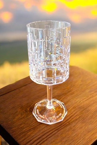 Kırılmaz Kadeh Bardak 200 Ml Kokteyl Ve Şarap Kadehi Polikarbon Özel Üretim 1 Adet - Şeffaf