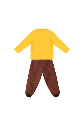 Sevimli Kedi Erkek Bebek T-shirt Pantolon Takım