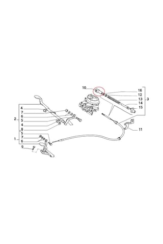 Fiat 126 Bis Gaz Teli Soketi Ucu Karbüratör Baglantisi 4320728 504775657